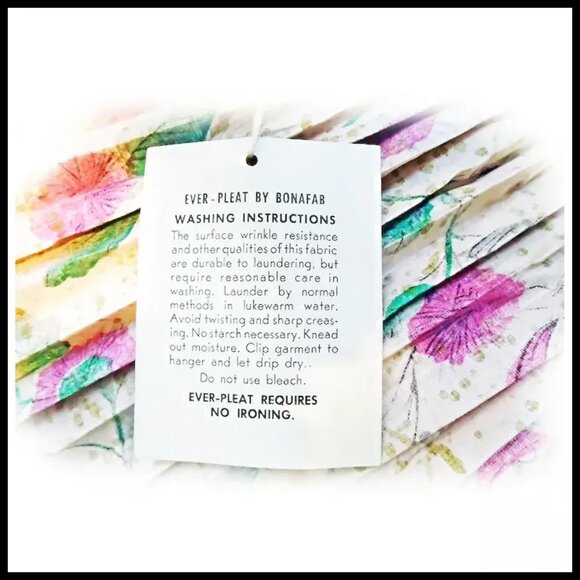 50s Vintage Atomic Pleated Half Apron Pinup Girl Photoshoot NWOT VFG - Picture 8 of 13